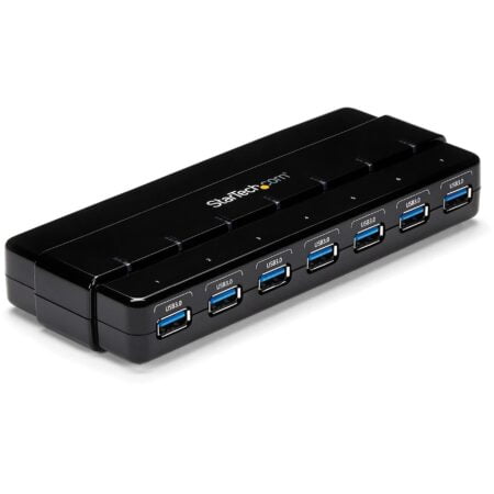 StarTech.com 7 Port USB 3.0 Hub   Up To 5 Gbps   7 x USB   Universal Multi Port USB Extend - Image 2